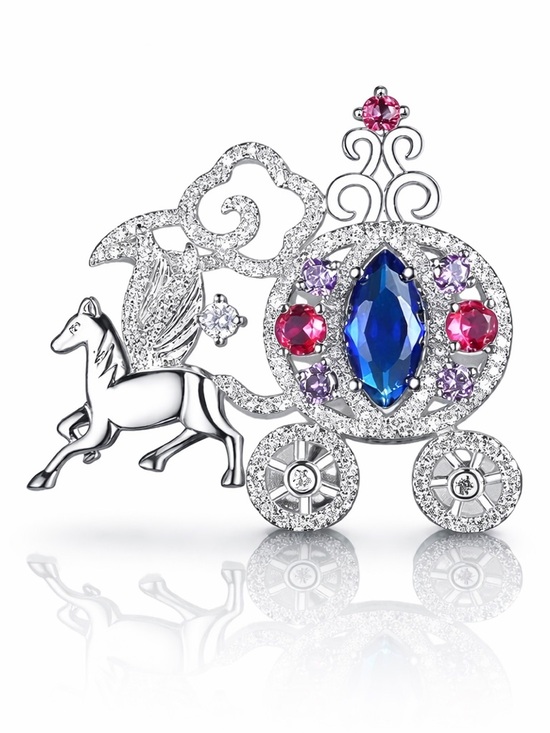 Jewelry - Swarovski Crystals Cinderella Brooch